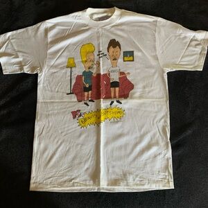 Vintage 90s MTV Beavis & Butthead silkscreen T-shirt